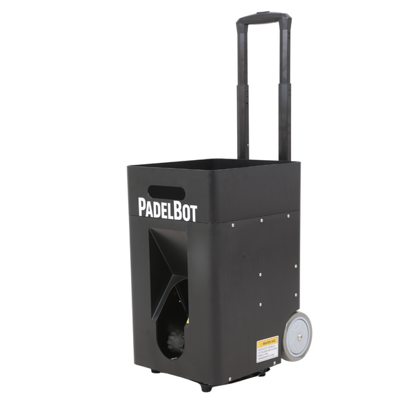 PADELBOT | Portable Padel Training Ball Feeder and Catch net with Remote Control