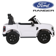 Image of Kids Electric Ride On Car Ford Ranger White