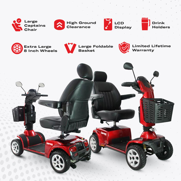 *NEW* 2025  iGo Companion MK2 Heavy Duty Mobility Scooter -  up to 180kg Nappi 1224302001 |SAS2062