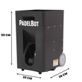 Image of PADELBOT | Portable Padel Training Ball Feeder and Catch net with Remote Control