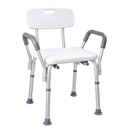 Aluminium Shower seat with armrests