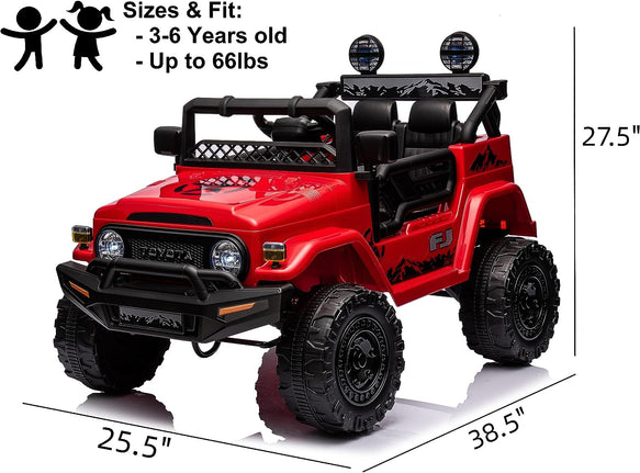 Toyota FJ Land Cruiser Kiddies Ride on Car