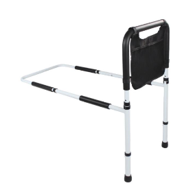 Safety Bed Rail- Adjustable with floor support