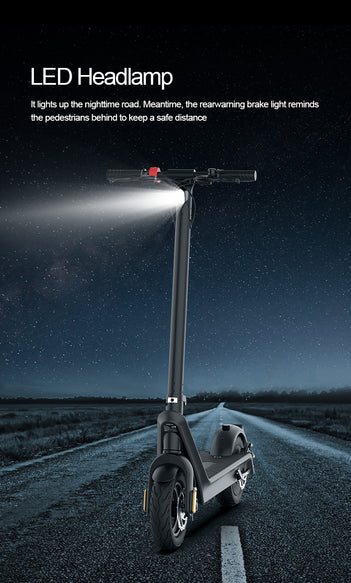 HX X9 500W Ultralight Lithium commercial electric scooter 15.6AH Battery