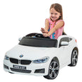 Image of Kids Electric Ride On Car BMW GT White