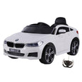 Image of Kids Electric Ride On Car BMW GT White