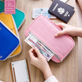 Image of Family size Passport wallet-pink- P-Travel