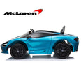Image of Demo Mclaren 720P Supercar kids electric ride on car - Belize blue