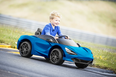 Image of Demo Mclaren 720P Supercar kids electric ride on car - Belize blue
