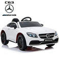 Image of Mercedes C63 Coupe White 12V - Kids Electric Ride On Car