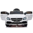 Image of Mercedes C63 Coupe White 12V - Kids Electric Ride On Car