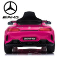 Image of Kids Electric Ride On Car Mercedes GTR pink 12V