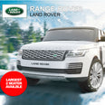 Image of Kids Electric Ride On Car Range Rover Sport HSE - White / Full Spec - The largest kids car available
