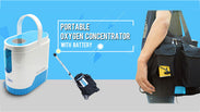 Portable 5L Oxygen concentrator Nappi Code: 1183553001
