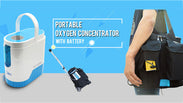 Portable 5L Oxygen concentrator Nappi Code: 1183553001 |SAS2043