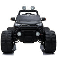 Image of Demo Ford Monster truck kids ride on car (Black) ride on car, 4 Wheel drive and Rubber tyres