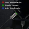 Image of *NEW* Quick Charge 3.0 Cable with Auto Disconnect - Samsung & Android phones (micro USB)