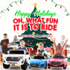 Ride on cars for Christmas