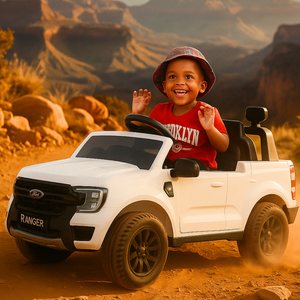 Kids Electric Ride On Car Ford Ranger White