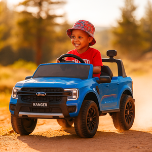 Kids Electric Ride On Car Ford Ranger Blue