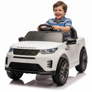 Kids Electric Ride On Car Land Rover Discovery white *LIMITED EDITION*