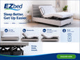 EZbed Adjustable Electric Bed – Comfort, Support & Independence