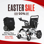 IGO EZCHAIR Base model Lithium foldable electric wheelchair - NAPPI 1146976001