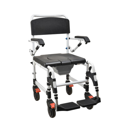 EZCommode Wheeled Shower & Commode Chair