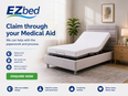 EZbed Adjustable Electric Bed – Comfort, Support & Independence