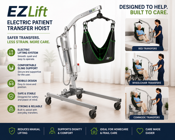 EZLift Electric Patient Transfer Hoist