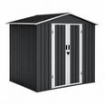 Steel Garden Storage Shed – Lockable & Weather-Resistant | 1.8m x 1.2m