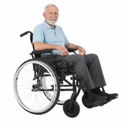 EZChair Glide- Lightweight Quick Release Wheelchair -18" seat Nappi 1211702001 |CE002