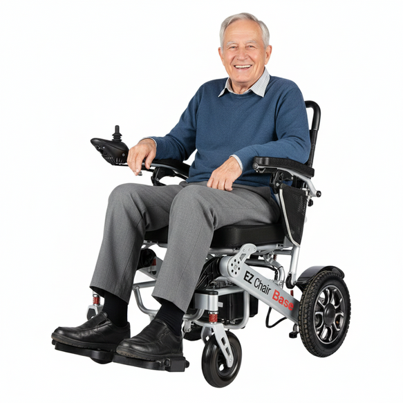 IGO EZCHAIR Base model Lithium foldable electric wheelchair - NAPPI 1146976001 |SAS2044