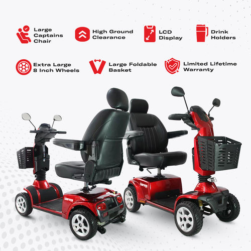 *NEW* 2025  iGo Companion MK2 Heavy Duty Mobility Scooter -  up to 180kg Nappi 1224302001 |SAS2062