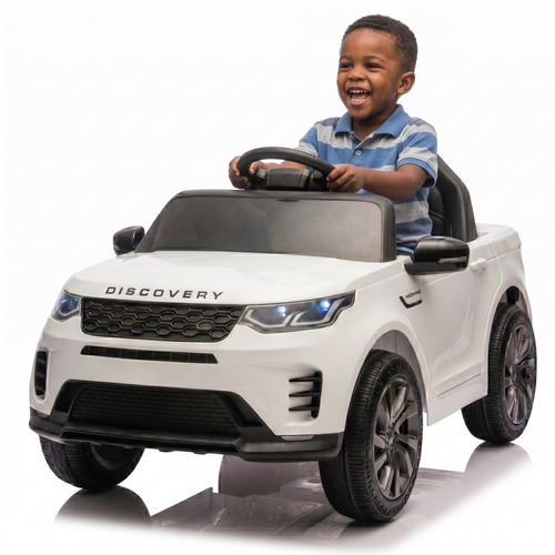 Kids Electric Ride On Car Land Rover Discovery white *LIMITED EDITION*