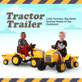Image of TRACTOR AND TRAILER RIDE ON CAR