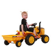TRACTOR AND TRAILER RIDE ON CAR