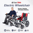 EZCHAIR Solo Electric Wheelchair – Affordable & Best Budget Option for Home Use