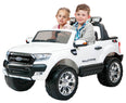 Image of Ford Ranger F650 (White) ride on car, 4 Wheel drive and Rubber tyres KIDS RIDE ON ELECTRIC CARS- SA SCOOTER SHOP