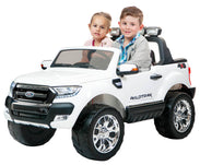 Ford Ranger F650 (White) ride on car, 4 Wheel drive and Rubber tyres KIDS RIDE ON ELECTRIC CARS- SA SCOOTER SHOP