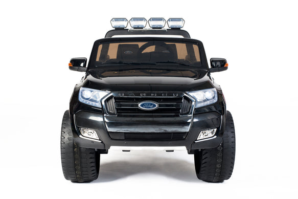 Ford Ranger F650 (Black) ride on car, 4 Wheel drive and Rubber tyres KIDS RIDE ON ELECTRIC CARS- SA SCOOTER SHOP