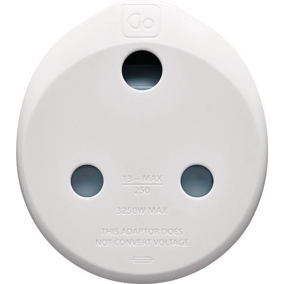 Go travel SA to UK adaptor