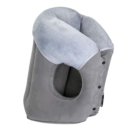 Napsac Fleecy Travel Pillow - Grey