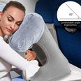 Image of Napsac Fleecy Travel Pillow - Grey