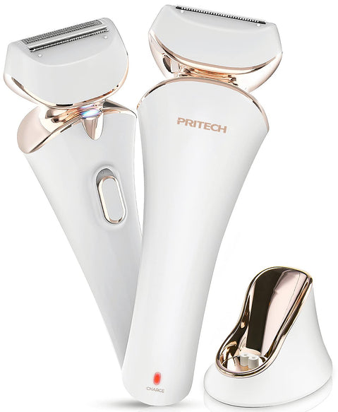 Pritech Lady Shaver- 3 interchangeable trimmers