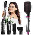 Image of 5 In 1 Hot Air Brush Set, Hair Dryer and Volumizer