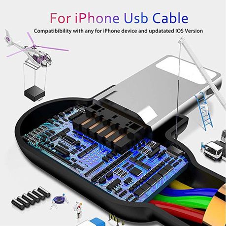 90 Degree Light Cable USB For iPhone