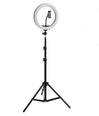 Image of 10 inch Ring Light with Tripod & Phone Holder