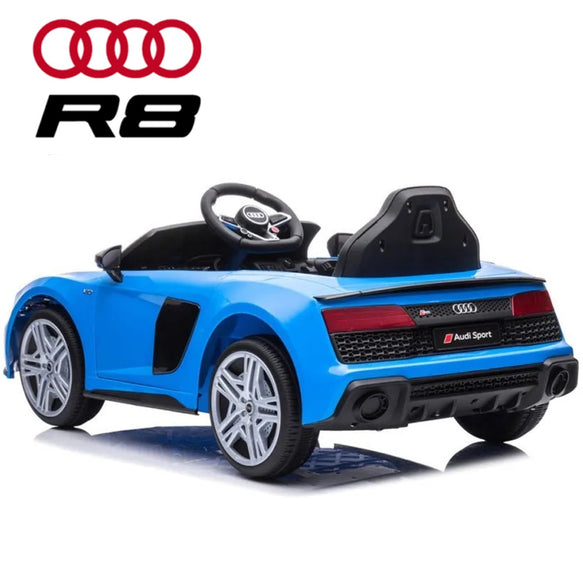 NEW 2022 Audi R8 Blue - Kids Electric Ride On Car