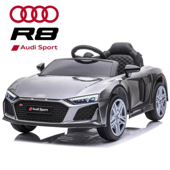 Kids Electric Ride On Car  2022 Audi R8 Grey